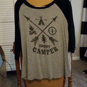 Happy camper shirt